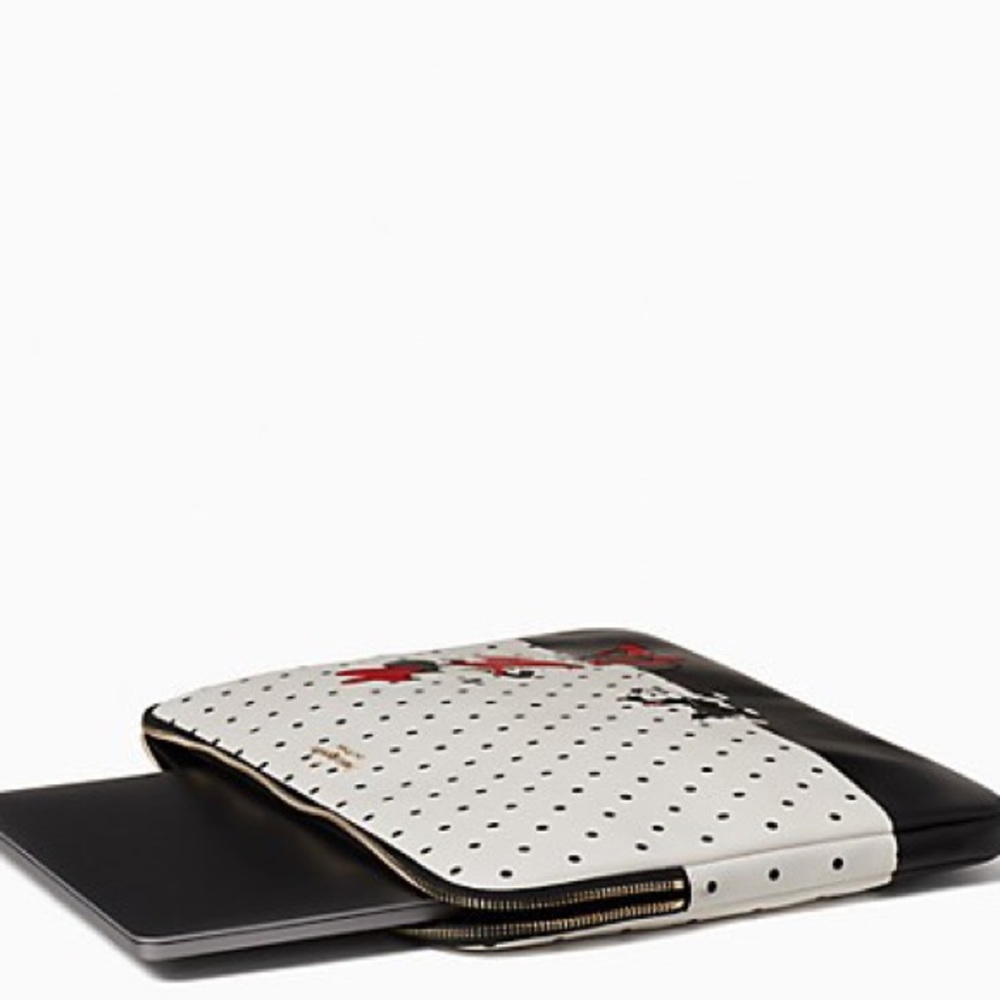 NWT💃Kate Spade Disney X kate spade minnie mouse universal laptop sleeve - Picture 6 of 10
